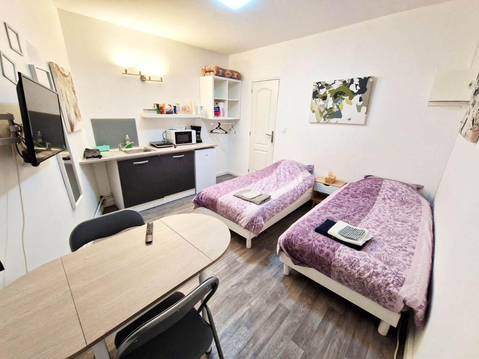 Studio, Chambres, Appartement, Gite Vendegies-sur-Ecaillon Eksteriør billede